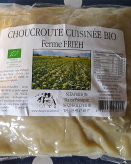 Choucroute cuisinée bio 400g
