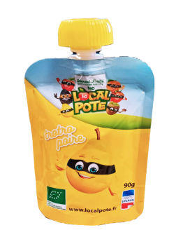 Gourdes Pommes/Poires bio 4x90g