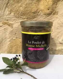 Poulet à l'oignon 750g Ferme Bordes